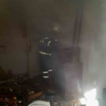 Metruk binada ısınırken yangın çıkardılar