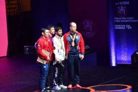 Milli Güreşçi Kerem Kamal’dan altın madalya