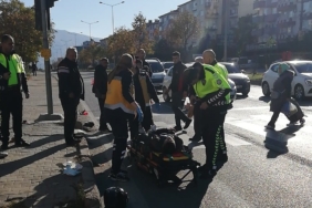 Motosikletler çarpıştı: 2 yaralı