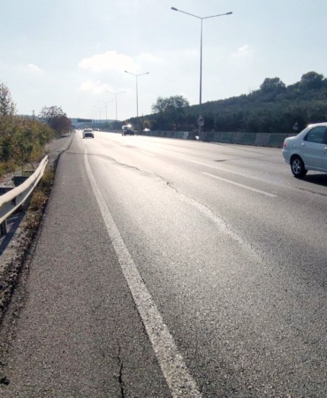 Mudanya yolunda tehlike çanları çalıyor