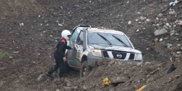 Off-road yarışlarının ‘seyirci’ etabı adeta nefes kesti