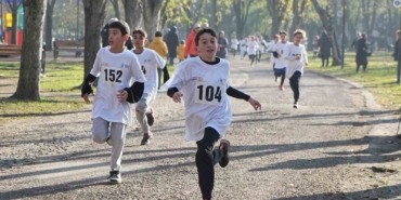 Öğrenciler birinci olmak için ter döktü