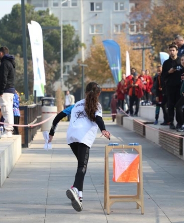 Oryantiringin kalbi İnegöl’de attı