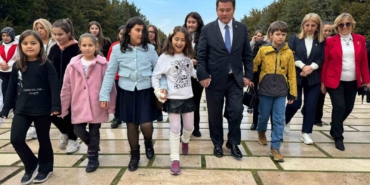 Osmangazili çocuklar Anıtkabir’de