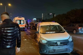 Otobanda 4 araçlı zincirleme kaza: 10 yaralı