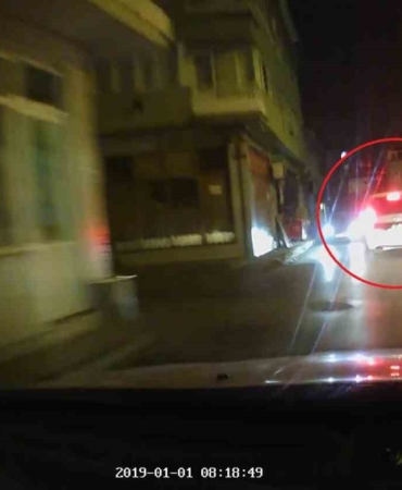 (Özel) Aranması olduğu için uygulamadan kaçtı, 60 kilometrelik kaçış anı film sahnelerini aratmadı..
