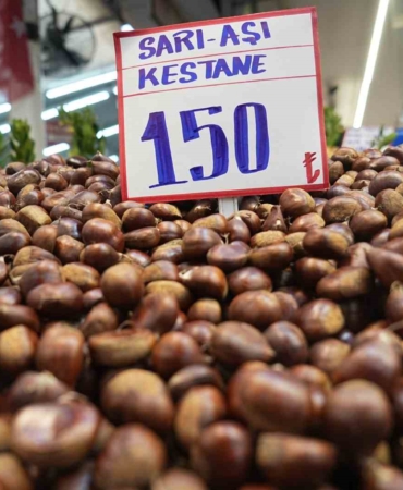 Pazarda Çin kestanesinin yerini yerli kestane aldı