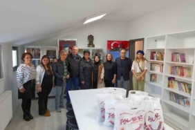 Şehidin okulunda kitap seferberliği