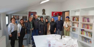 Şehidin okulunda kitap seferberliği