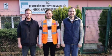 Şehre inen kurt belediye ekipleri tarafından yakalandı