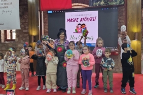 Silivri Belediyesi "Maske Atölyesi" etkinliği düzenledi