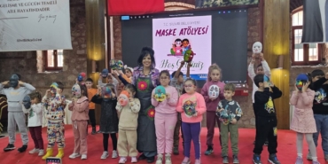 Silivri Belediyesi "Maske Atölyesi" etkinliği düzenledi