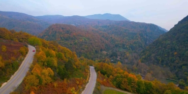 Sonbahar geldi, ormanlar tabloya döndü