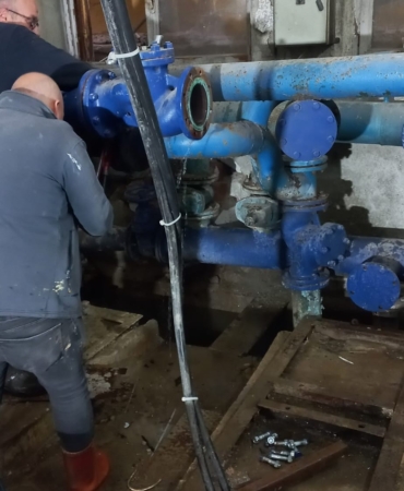 Su kesintilerine karşı su depolama pompaları yenilendi