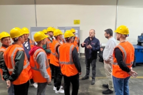 SUBÜ’lü öğrenciler kaynak uygulamalarını yerinde inceledi