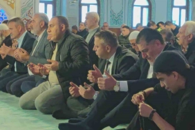 Sultangazi’de meslektaşları şehit polis memuru M. Esat Kayacan için mevlit okuttu