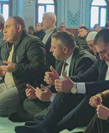 Sultangazi’de meslektaşları şehit polis memuru M. Esat Kayacan için mevlit okuttu