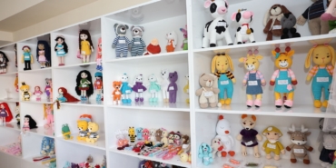 Sultangazili kadınların el emeği ürünleri satışta