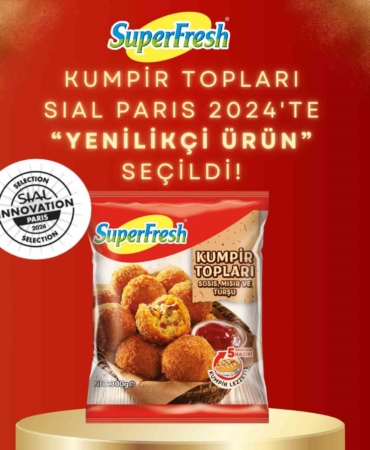 SuperFresh Kumpir Topları, SIAL Paris 2024’te “Yenilikçi Ürün” seçildi