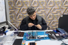 Tamire bırakılan telefon bomba gibi patladı