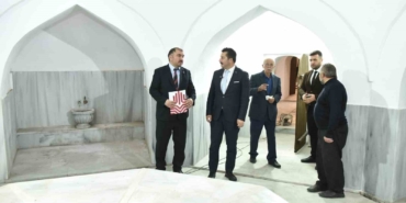 Tarihi Çarşı Hamamı açılış için gün sayıyor