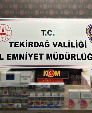 Tekirdağ merkezli 5 ilde dev operasyon: Binlercesi ele geçirildi
