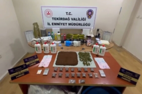Tekirdağ’da 59 ekip ve 250 polisle dev narkotik operasyon