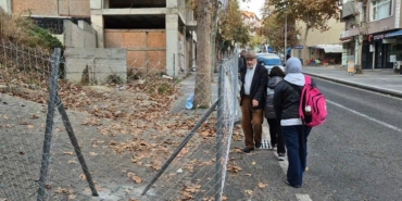 Tekirdağ’da bir alan daha tel örgüyle kapatıldı