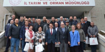 Tekirdağ’da çiftçilere tarımda suyun etkin kullanımı anlatıldı