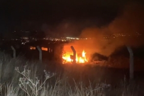 Tekirdağ’da depoda korkutan yangın