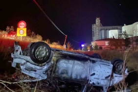 Tekirdağ’da feci kaza: Araçtan fırlayan sürücü öldü, araç alev topuna dönüştü