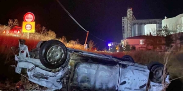 Tekirdağ’da feci kaza: Araçtan fırlayan sürücü öldü, araç alev topuna dönüştü