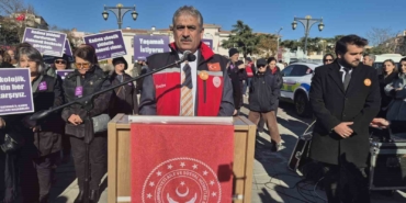 Tekirdağ’da kadına yönelik şiddete karşı anlamlı yürüyüş