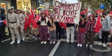 Tekirdağ’da kurtuluşun 102. yılında coşkulu yürüyüş