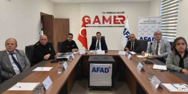 Tekirdağ’da tatbikata hazırlık toplantısı