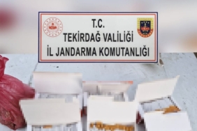 Tekirdağ’da tütün dolu makaron operasyonu