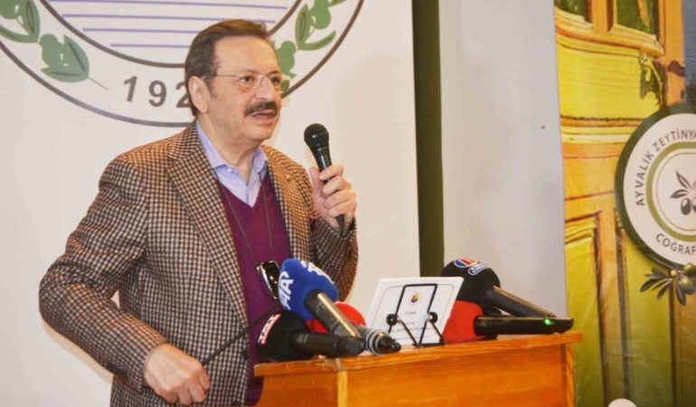 TOBB Başkanı Hisarcıklıoğlu: "Zeytinyağı kültürünü geliştirmeliyiz"