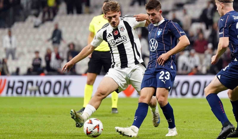 UEFA Avrupa Ligi: Beşiktaş: 0 - Malmö: 0 (İlk yarı)