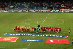 UEFA Uluslar Ligi: Karadağ: 2 - Türkiye: 1 (İlk yarı)