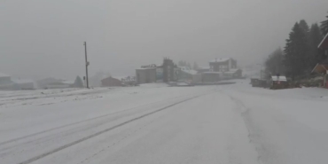 Uludağ beyaza büründü