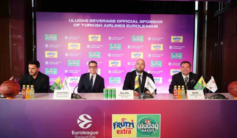 Uludağ İçecek ile Turkish Airlines EuroLeague arasında işbirliği anlaşması