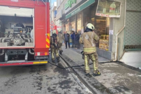 Ümraniye’de marangoz atölyesinde yangın