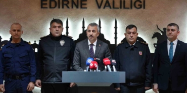 Vali Sezer: "Edirne göçmen kaçakçılığı noktasında hedef il konumunda"