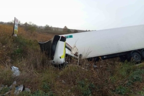 Yağışla gelen kaza: 1 yaralı