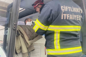 Yalova’da midibüs viyadük ayağına çarptı: 1 yaralı