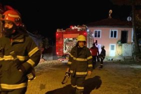 Yaşlı kadın yangına uykuda yakalandı