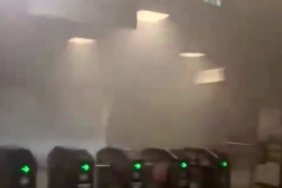 Yenikapı-Hacıosman Metro Hattı’nın Yenikapı istasyonunda henüz bilinmeyen nedenle yangın paniği yaşandı. İtfaiye ekipleri olay yerine sevk edilirken yolcular istasyondan tahliye edildi.