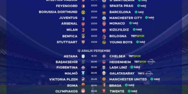 41 UEFA maçı TRT’den canlı yayınlanacak