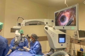 74 yaşındaki kadının karanlık dünyası kornea nakliyle aydınlandı