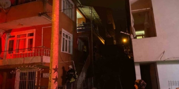 Açık unutulan aspiratör yangına neden oldu